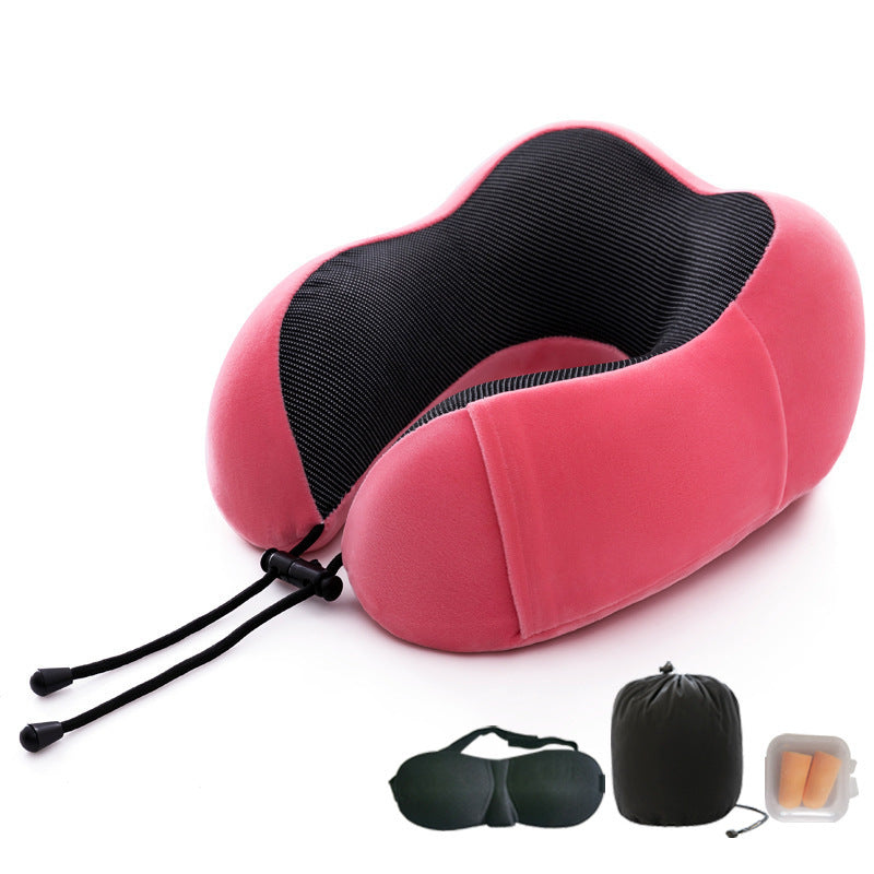 Memory Foam U-shaped Pillow Travel Cervical Pillow