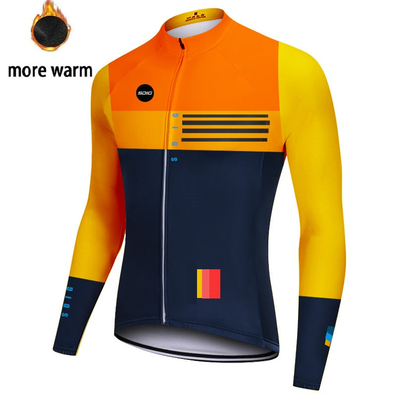 New Racing Suit Riding Downhill Jacket Fleece Warm