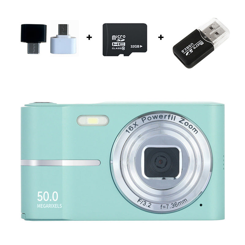 HD 4K Pixel Digital Camera Student Mini Shooting Camera - globaltradeleader