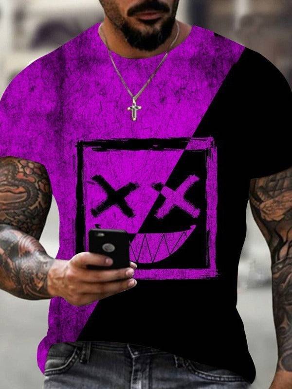 Fashion 3D Printed Full Body Pattern T-shirt - globaltradeleader