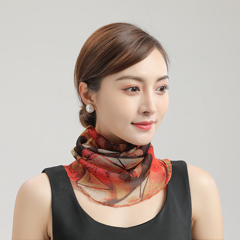 Women's UV Protection Neck Protection Scarf