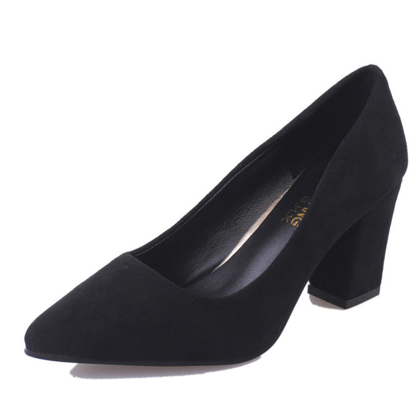 Korean Pointed Women's Shallow Mouth Shoes - globaltradeleader