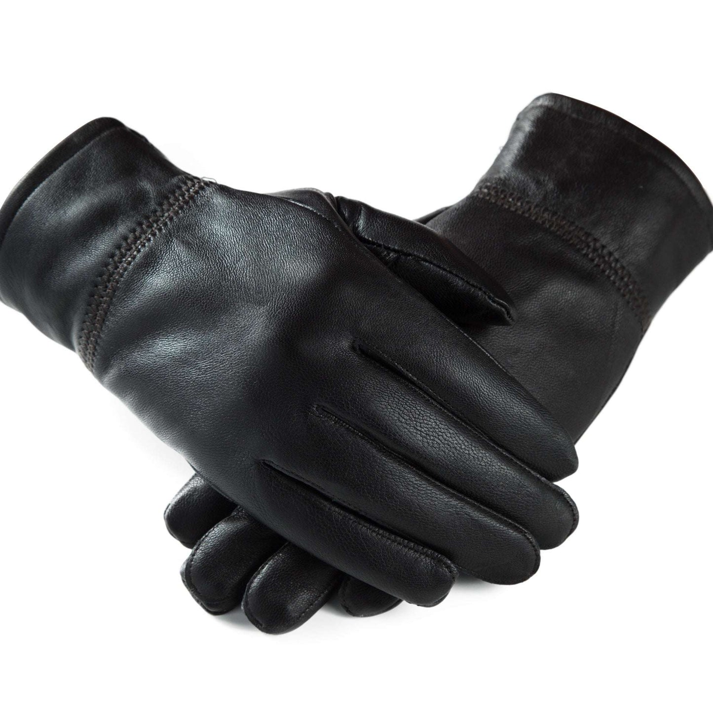 Genuine Leather Gloves Men's Winter Warm Outdoor