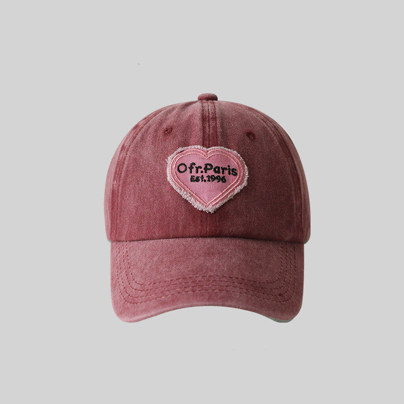 Men's And Women's Fashion Retro Love Baseball Hat - globaltradeleader