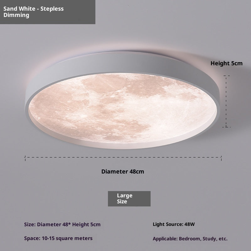 Moon Bedroom Light Modern Creative Ceiling Lamp - globaltradeleader