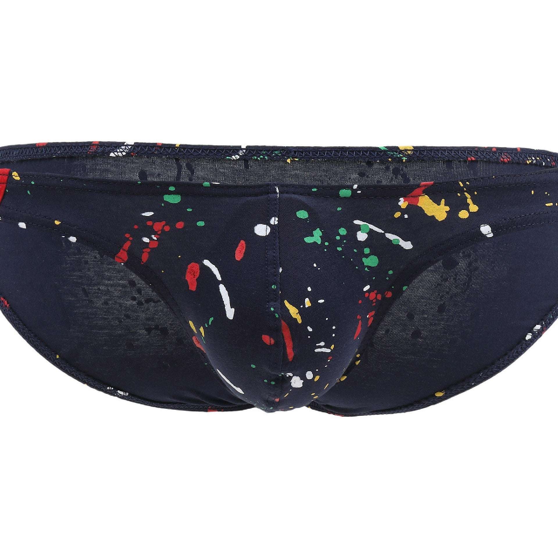 Printed Quality Low Waist Paint Dot Trunks