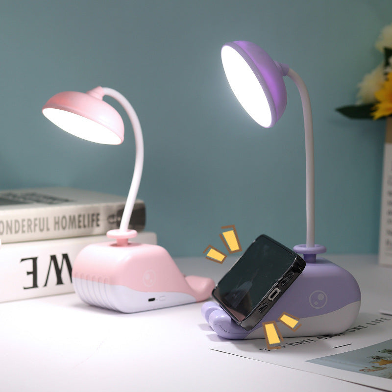 Whale Desktop Lamp USB Rechargeable - globaltradeleader