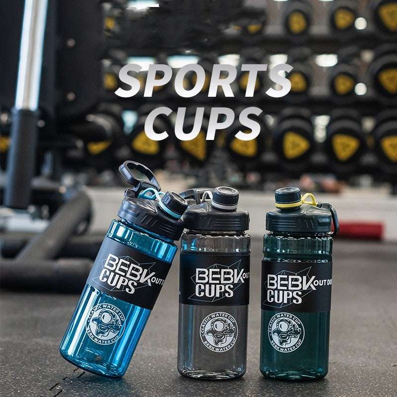 Large Capacity Fitness Portable Plastic Water Cup