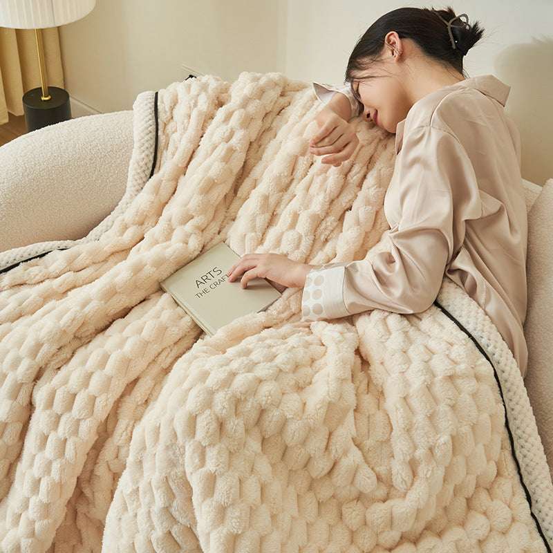 Golden Turtle Velvet Thick Flannel Blanket - globaltradeleader
