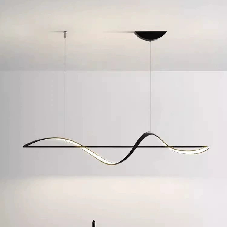 Italian Minimalist Line Restaurant Chandelier - globaltradeleader