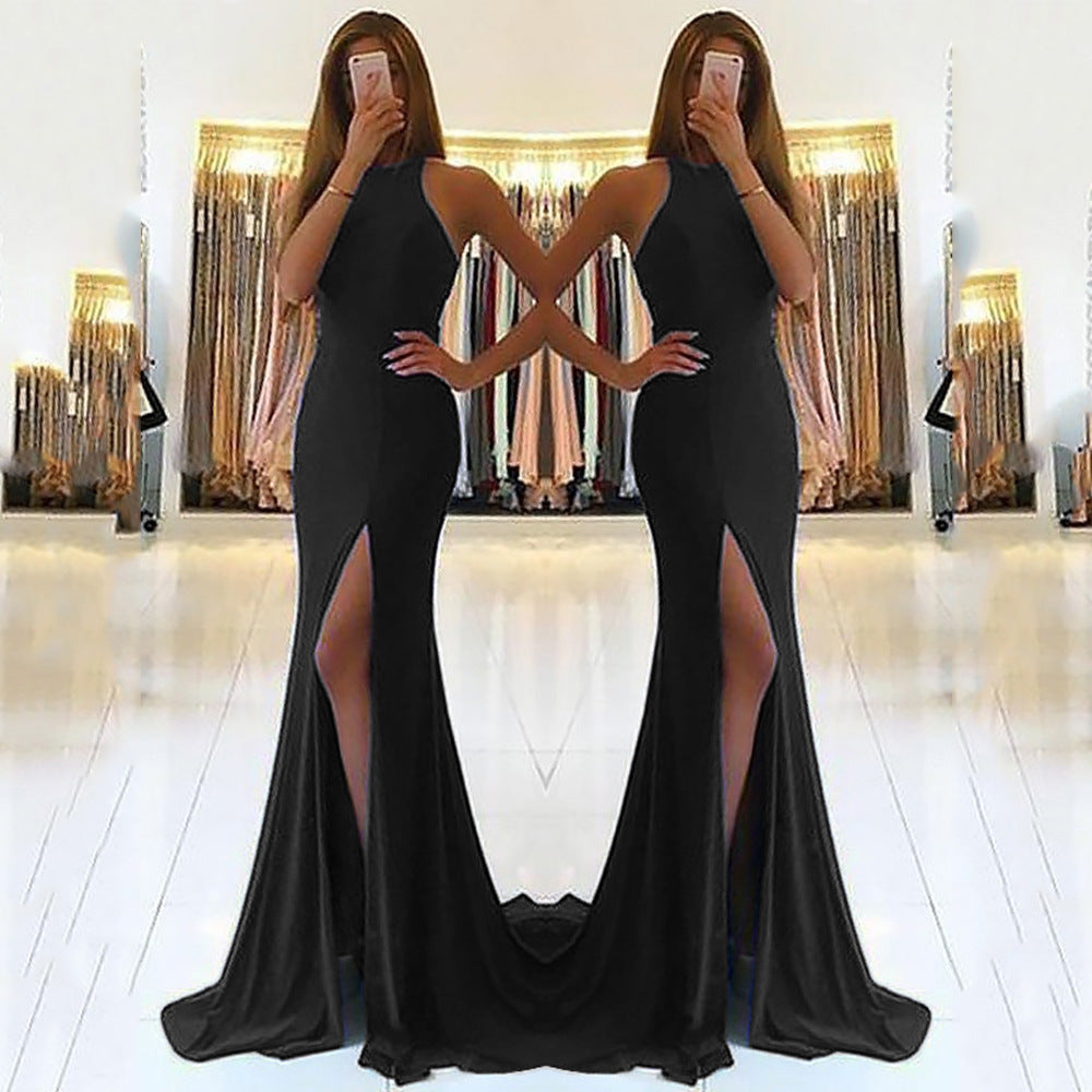 Long Ladies' Dresses Evening Dresses - globaltradeleader