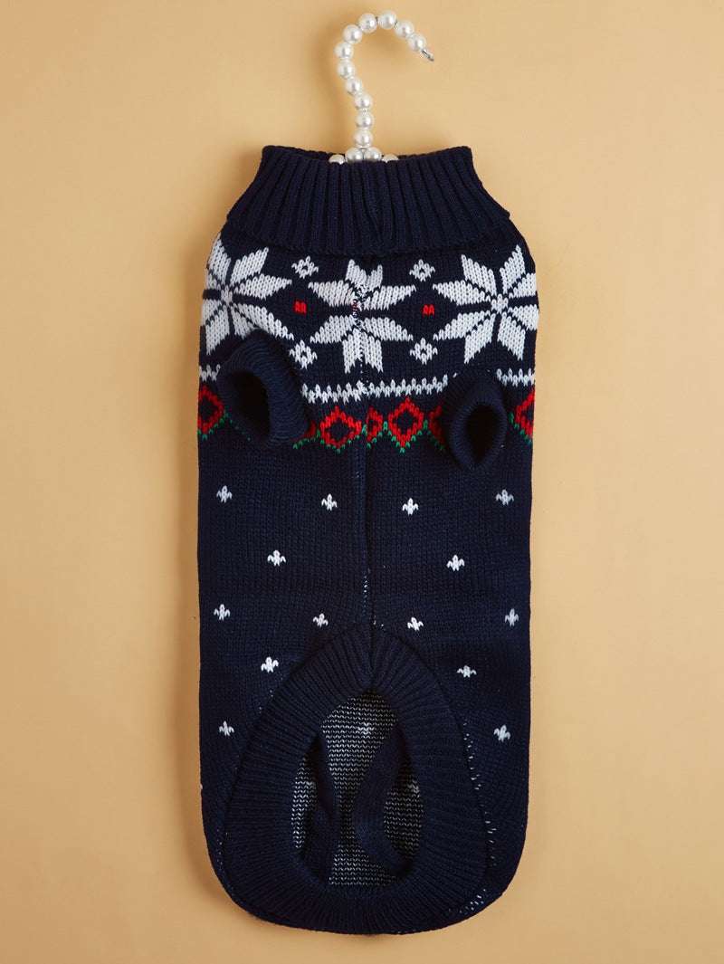 Christmas Deer Pet Knitted Sweater