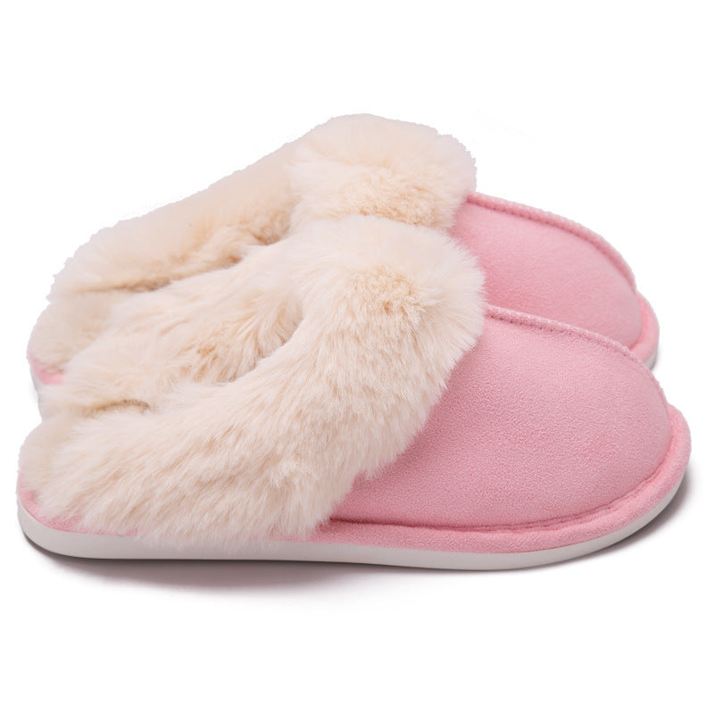 Fur Furry Slippers Women Winter Warm Plush House Shoes - globaltradeleader