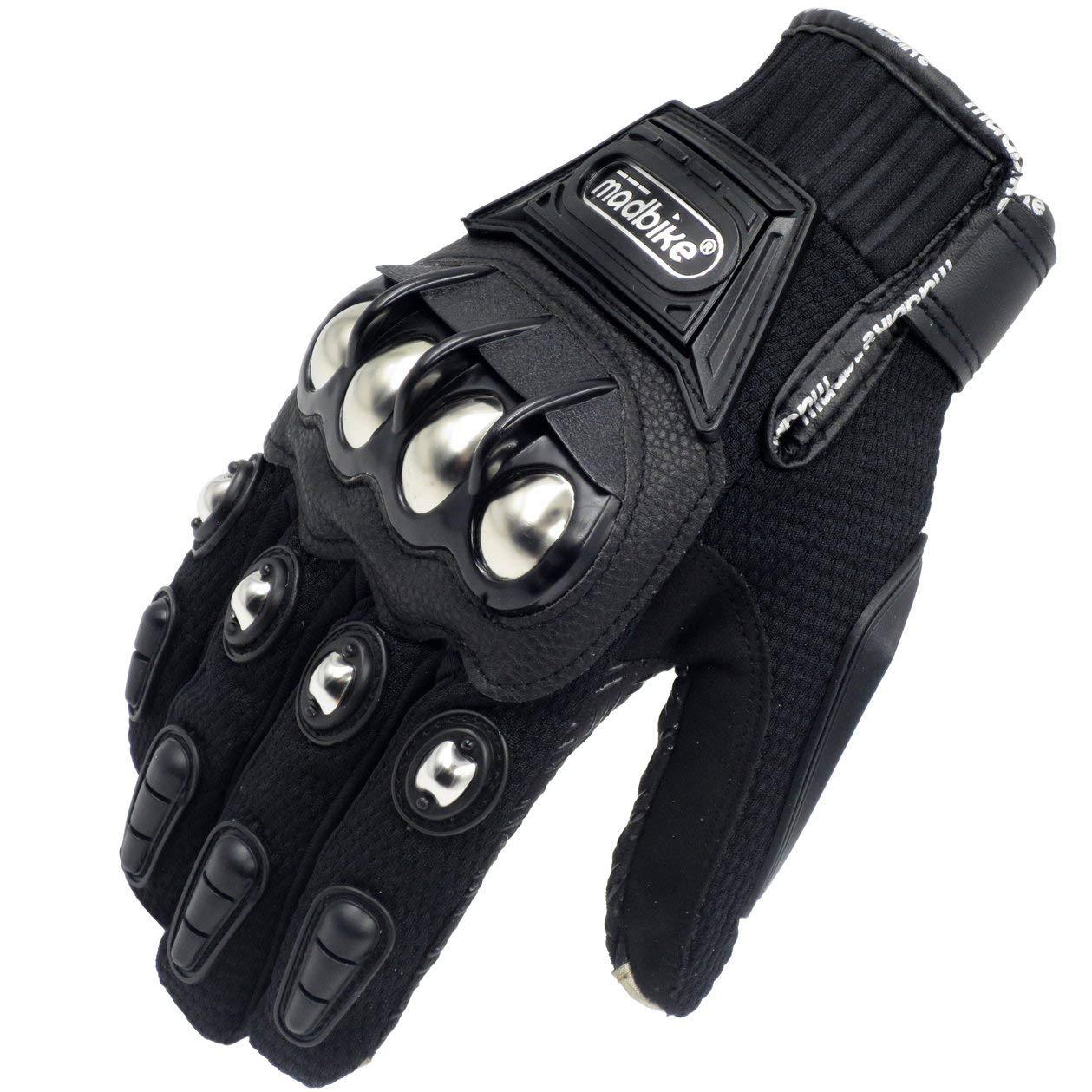 Motorcycle With Touch Riding Gloves