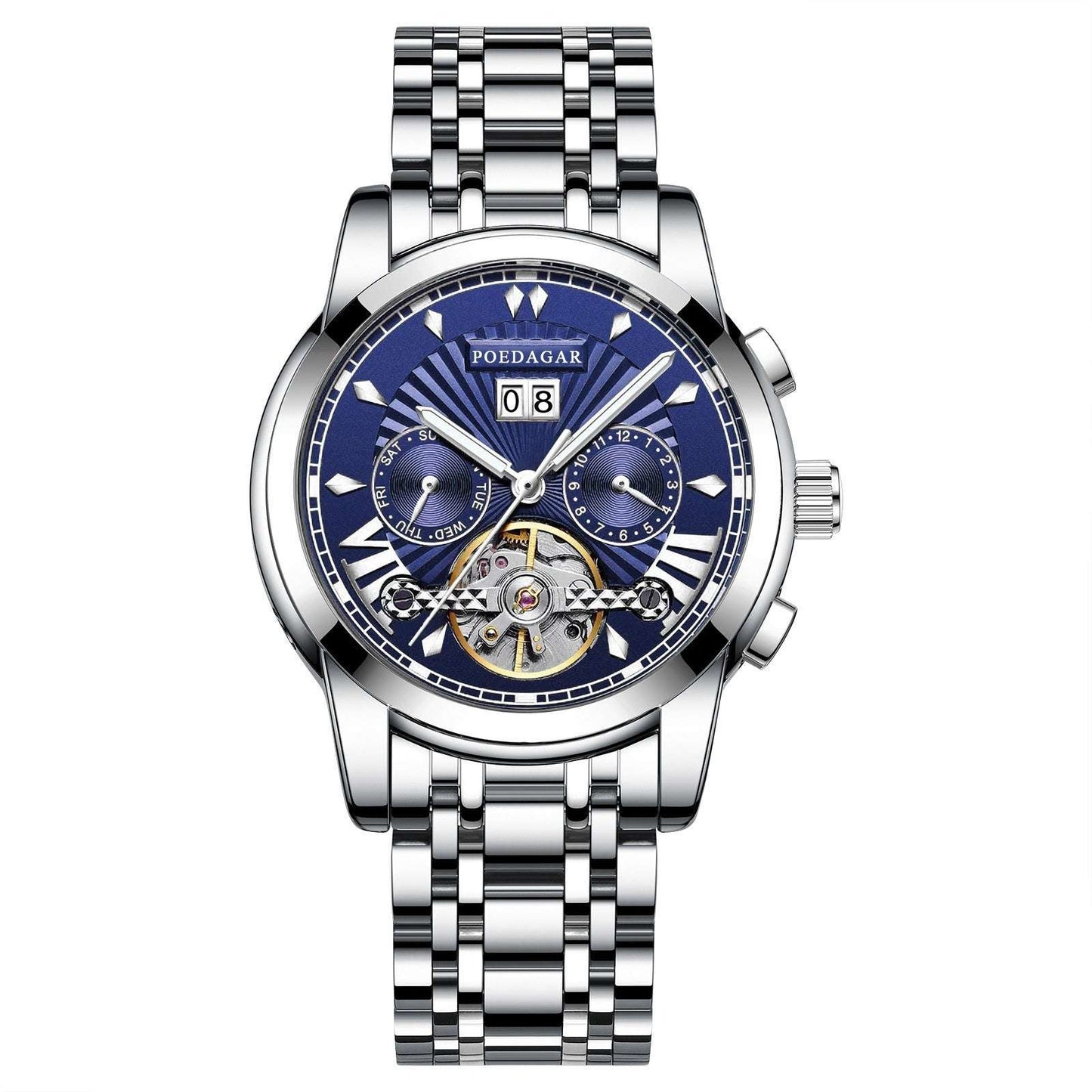Waterproof Multifunctional Men's Automatic Mechanical Watch