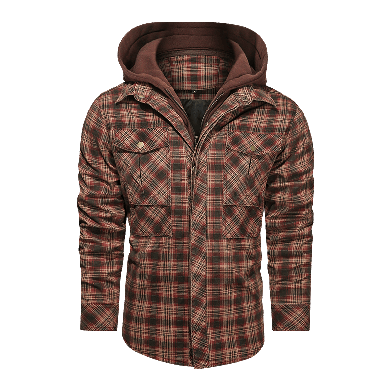 Men Warm Jacket Fleece Thick Autumn Winter Detachable Hoodies Jackets Men Slim Fit Men Clothing