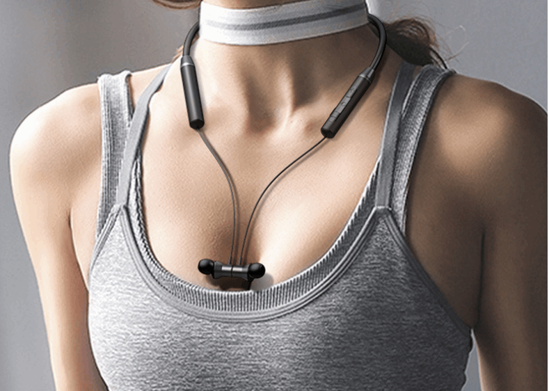 Bluetooth headset neck hanging