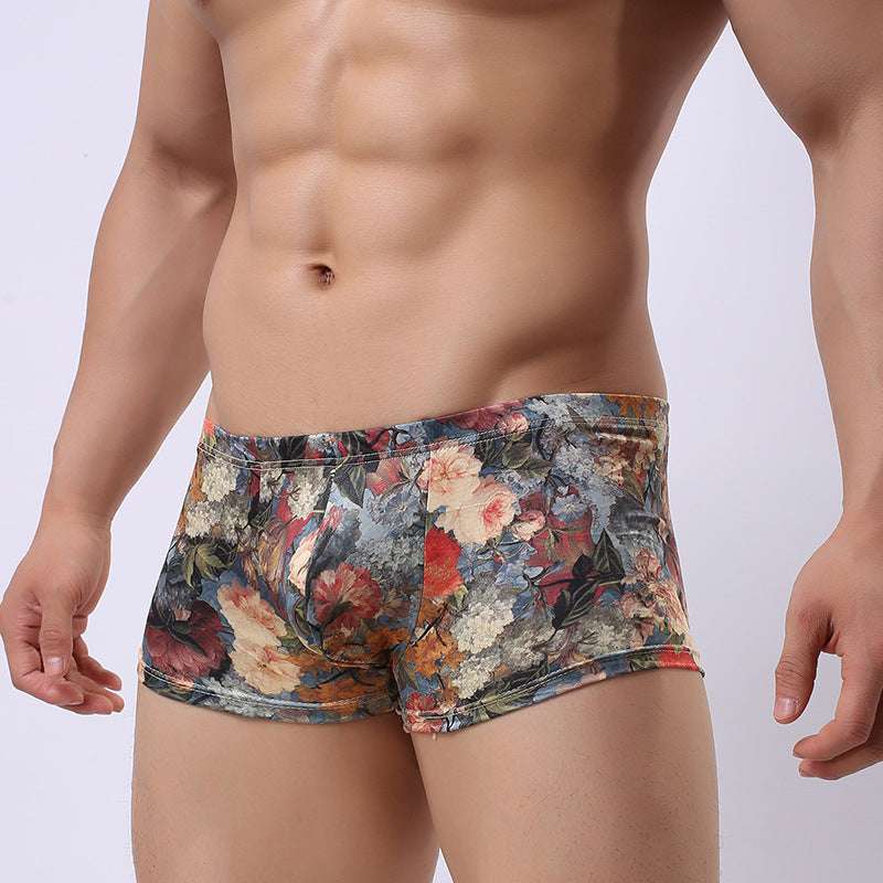 Men's Breathable Fashion Underwear Milk Screen