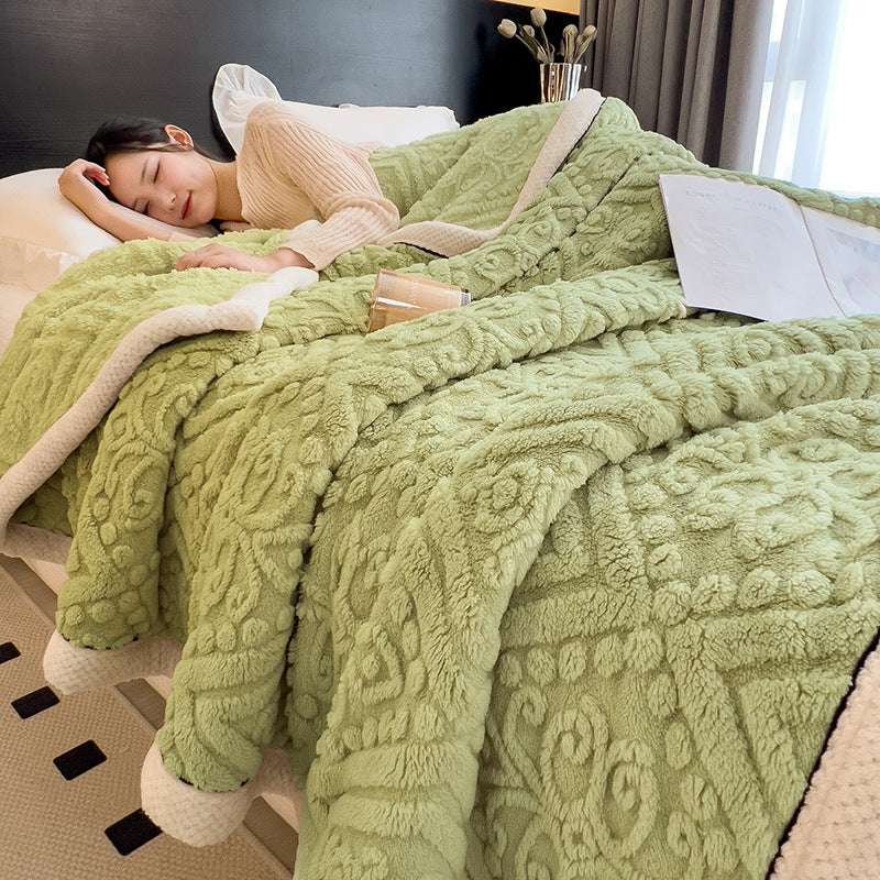 Golden Turtle Velvet Thick Flannel Blanket - globaltradeleader