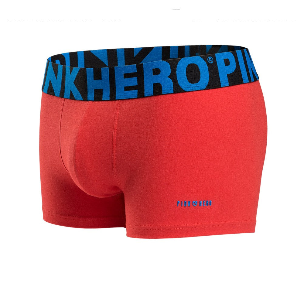 Trendy And Fashionable Multi-color Optional Cotton Men's Boxer Briefs