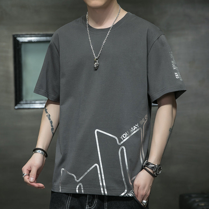 Men's Fashion Cotton Short Sleeve - globaltradeleader