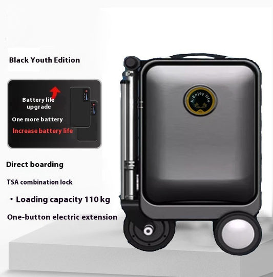 Electric Luggage Manned Riding Scooter - globaltradeleader