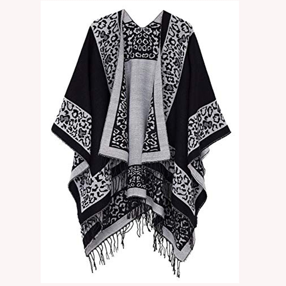 European And American Street Classic Fashion Wave Shawl