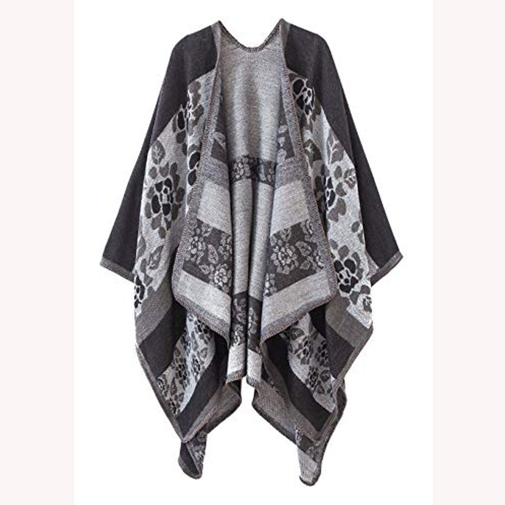 European And American Street Classic Fashion Wave Shawl