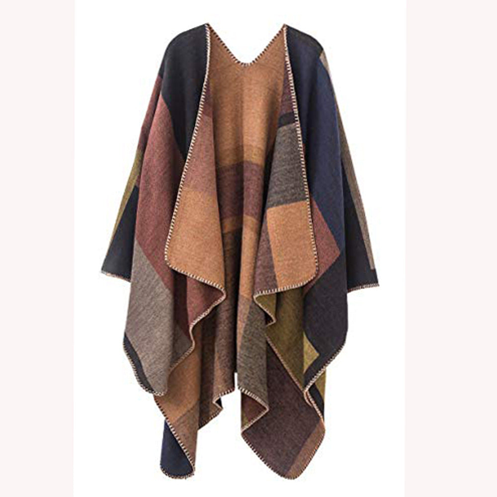 European And American Street Classic Fashion Wave Shawl