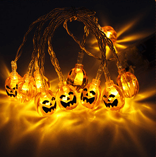 Halloween Decoration Pumpkin Light LED String Lights Lantern