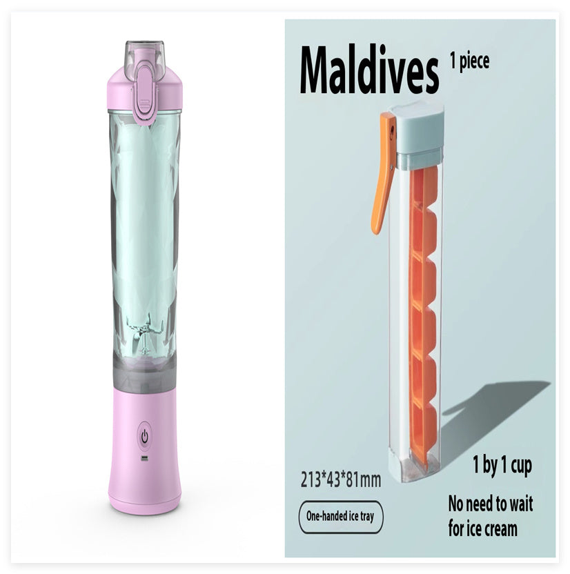 Portable Blender Juicer Personal Size Blender For Shakes And Smoothies With 6 Blade Mini Blender Kitchen Gadgets - globaltradeleader