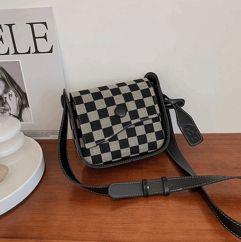 Ins Niche Broadband Messenger Shoulder Bag