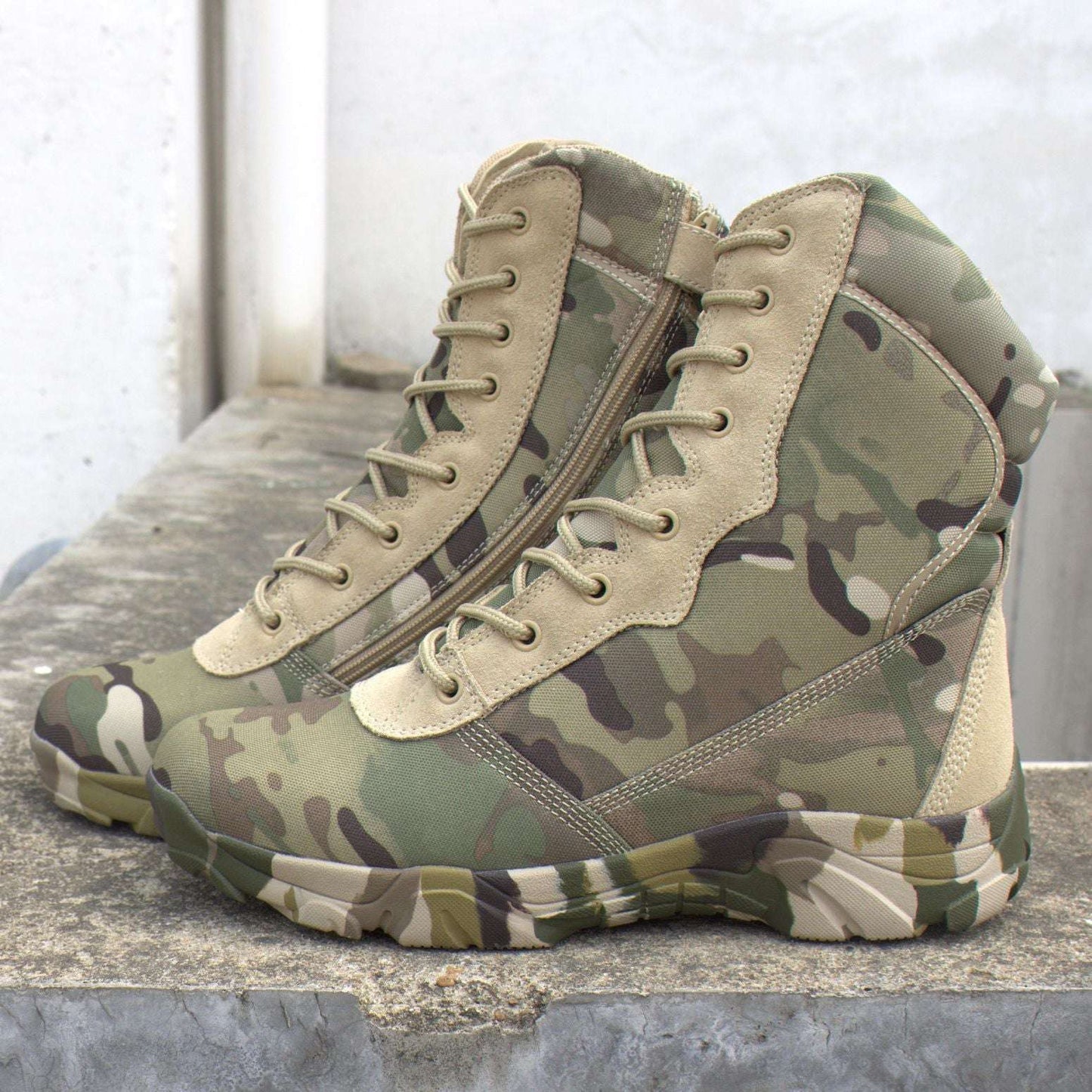 Camouflage boots - globaltradeleader