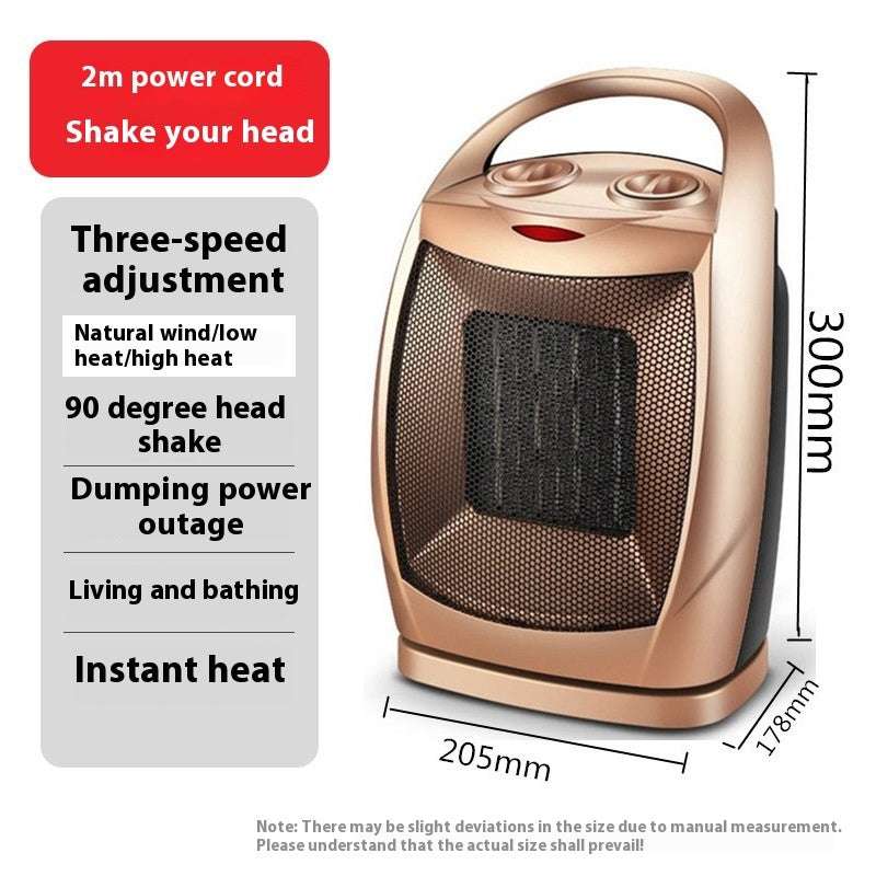 Household Desktop Matte Small Heater Speed Hot Air - globaltradeleader