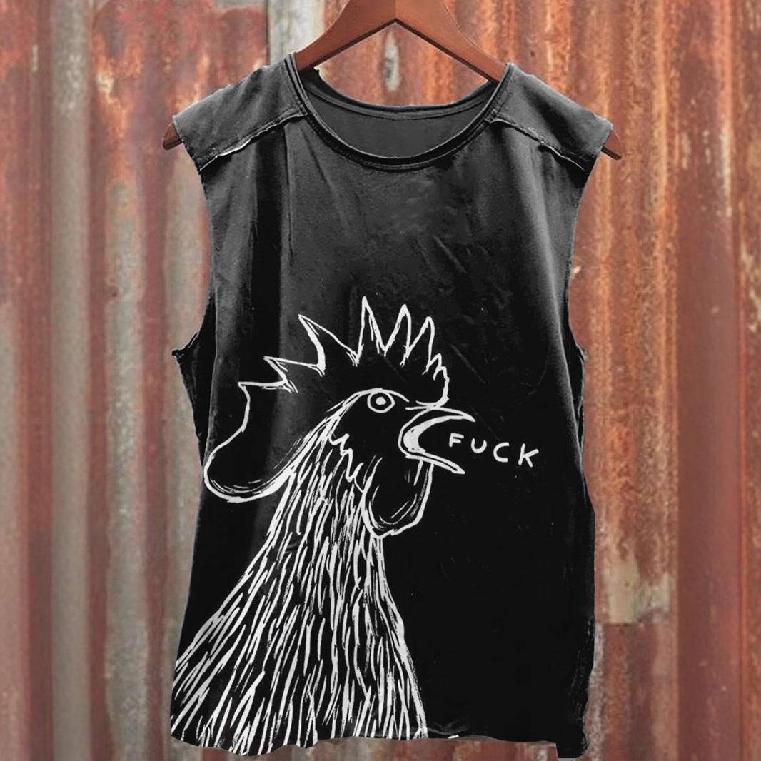 Men's Creative 3D Digital Printing Vest - globaltradeleader