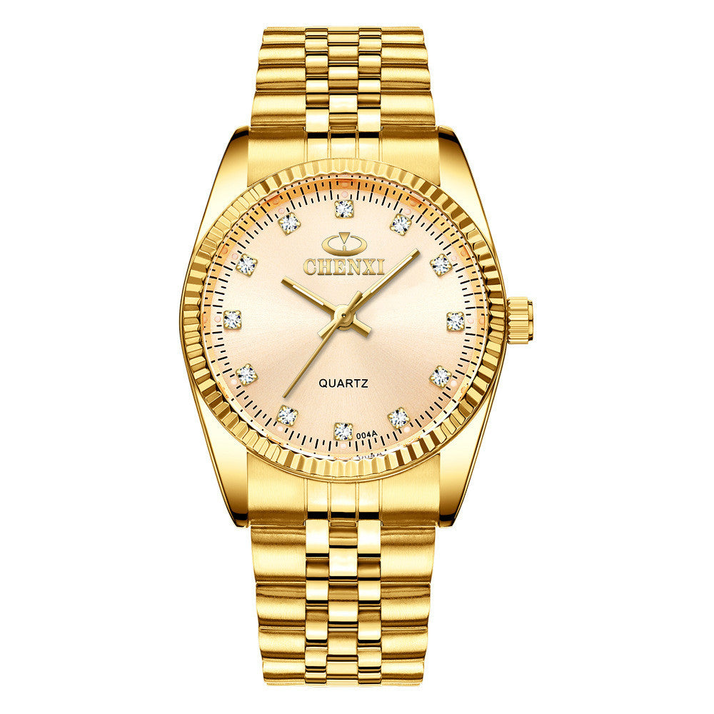 Golden couple watch men - globaltradeleader