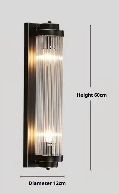 LED Bedroom Bedside Light Luxury Crystal Wall Lamp - globaltradeleader