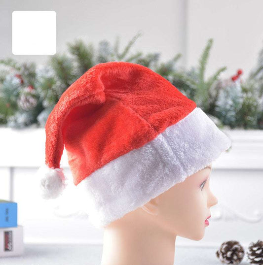 Fashion Personality Short Plush Christmas Hat