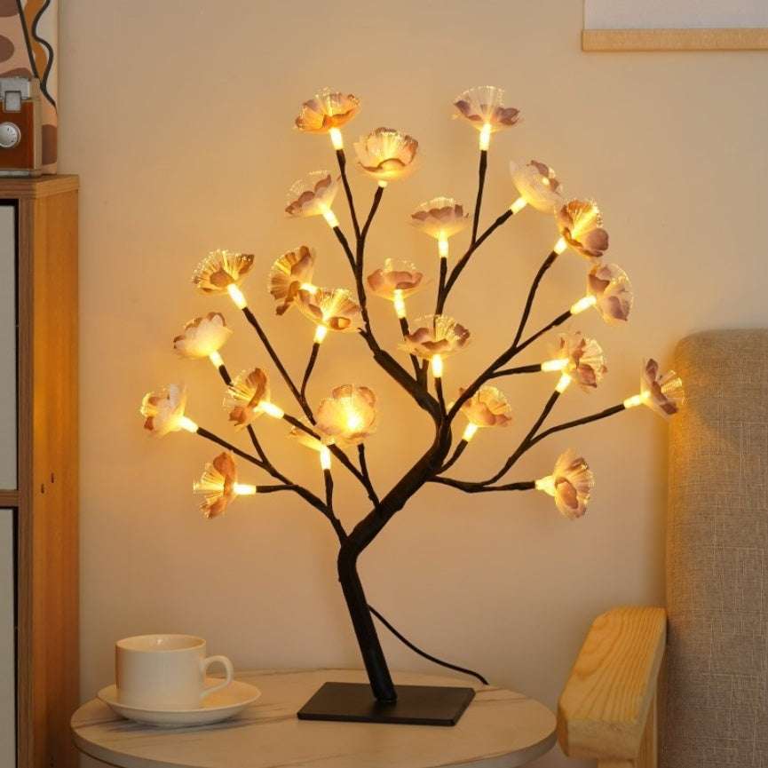 Bedroom Room Rose Tree Lamp Decoration - globaltradeleader