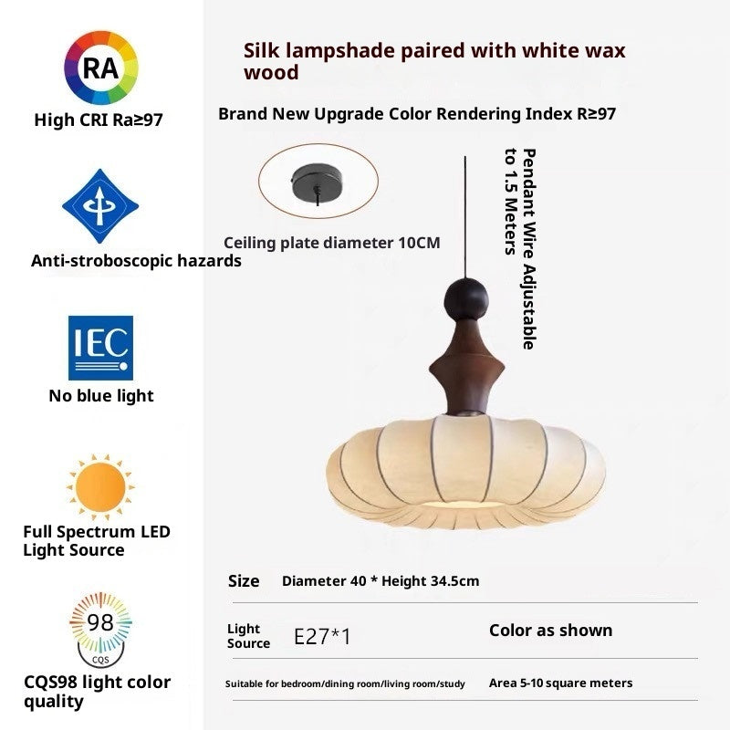 Antique Bedroom Chandelier Retro Silent Style - globaltradeleader