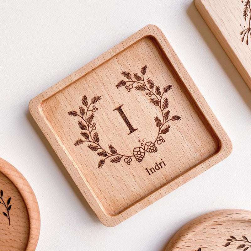 Wooden Solid Wood Coaster - globaltradeleader