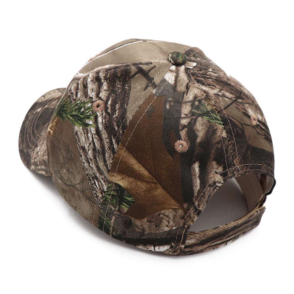 Little elk hunting baseball cap animal embroidery camouflage cap - globaltradeleader