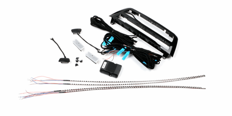 Eight-color Atmosphere Light F30F31F35F364 Central Control Door