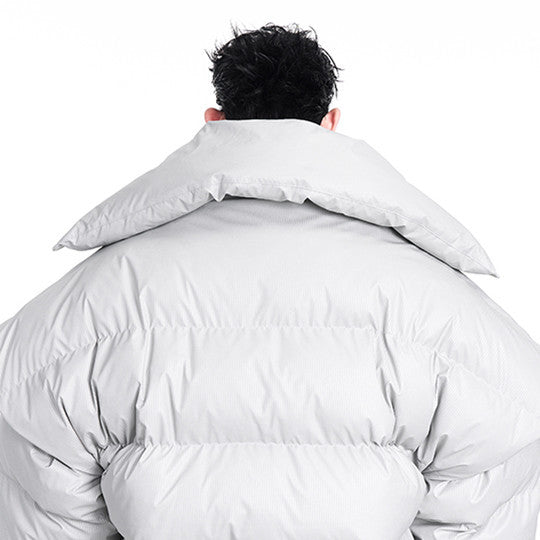 Short Large Collar Profile Thicken Cotton Clothes Coat - globaltradeleader