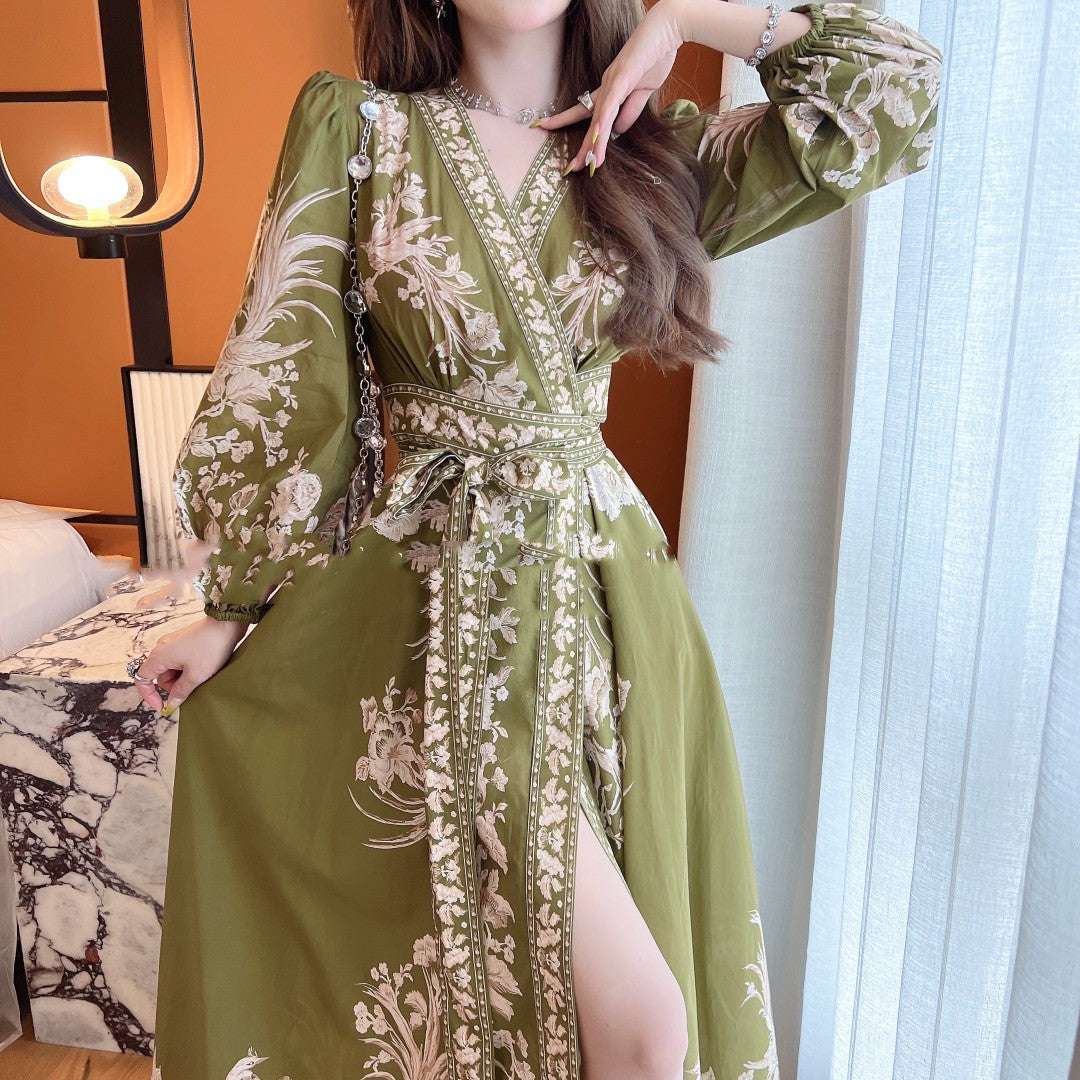 Big Flower Noblewoman Court Dress