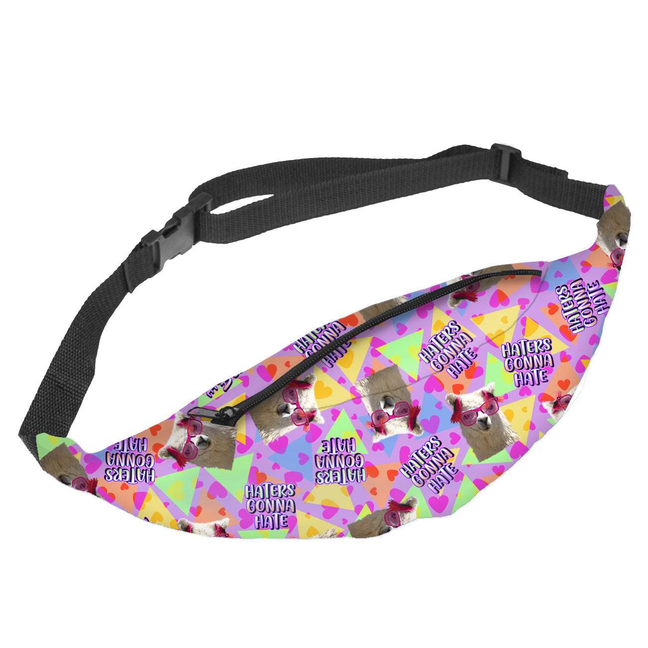 Crossbody Bag 3D Digital Printing Sports Women's Bag Alpaca Waist Bag