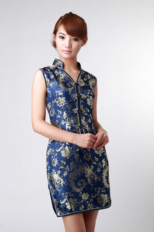 Classical Brocade Cheongsam