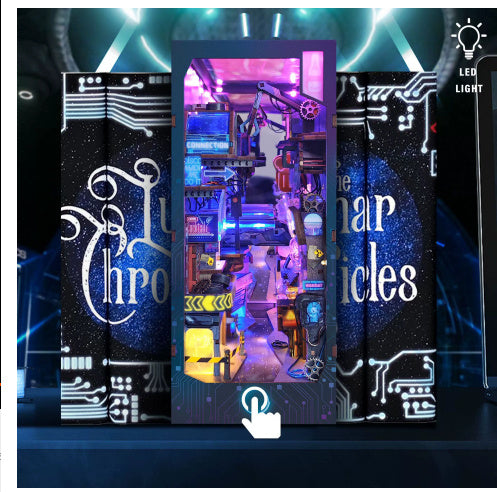 Diy Book Stand Cottage Saibo Punk Hand-assembled Three-dimensional Ornaments - globaltradeleader