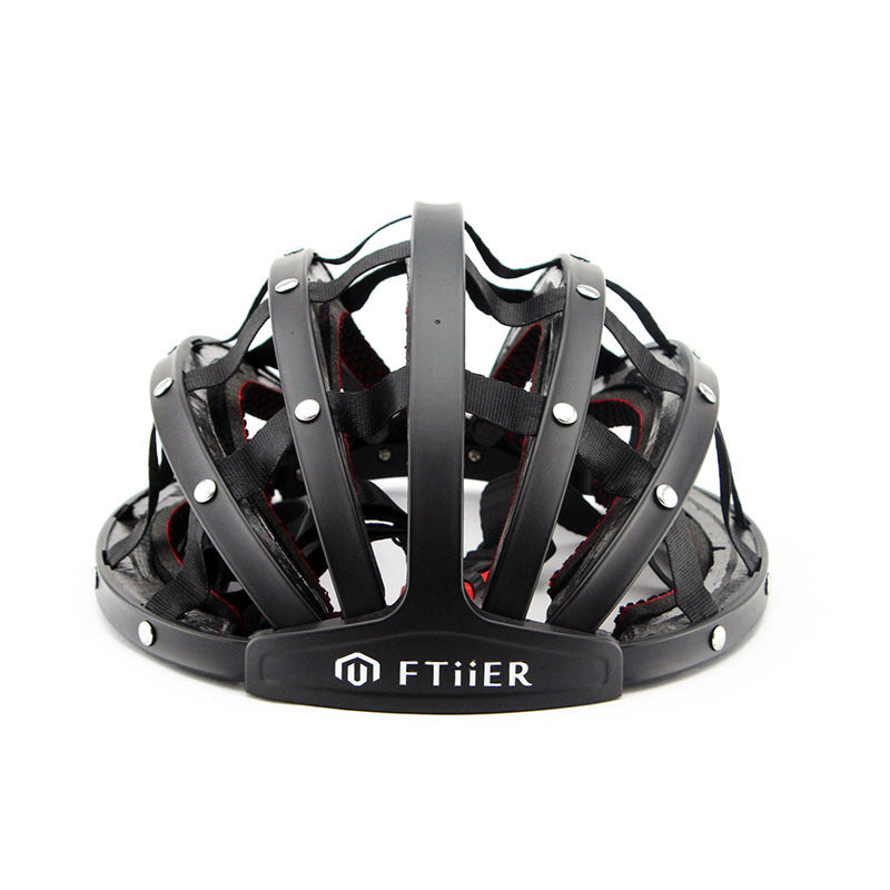 Folding mountain bike helmet