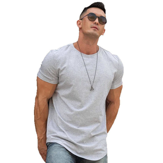 Men's Casual Short-sleeved Sports Fitness T-shirt - globaltradeleader